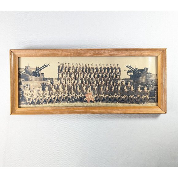 1950 US Army Field Artillery Cadet group photo, 443rd Antiaircraft Artillery - Picture 1 of 10